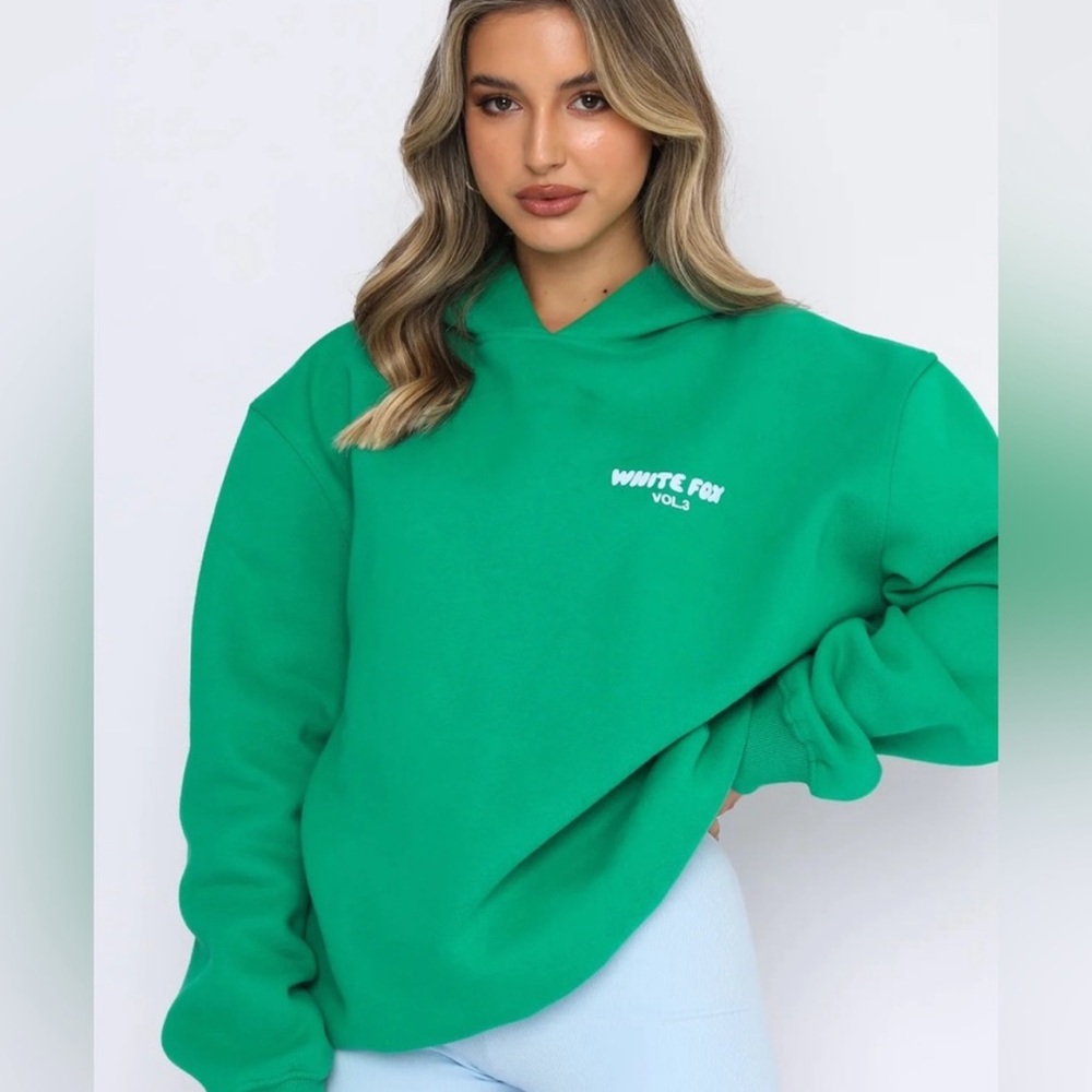 White Fox Hoodie- M/L